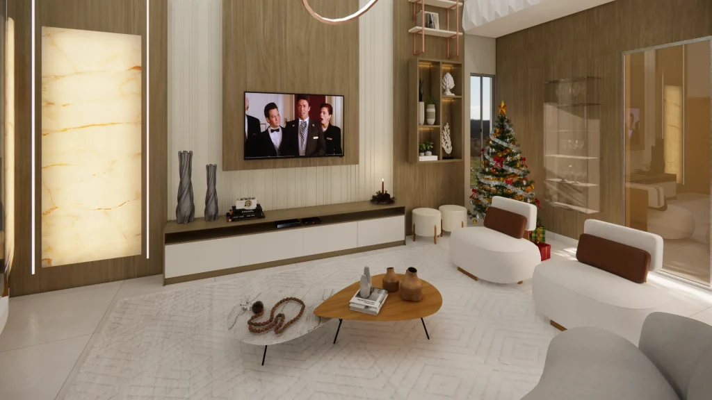 Salas e Áreas Sociais: Onde a Vida Acontece